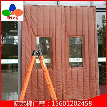 定做加工多规格棉门帘商铺车库棉门帘三合智创